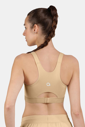 Amante Seamless Non Padded Sports Bra - Irish Cream — image 3
